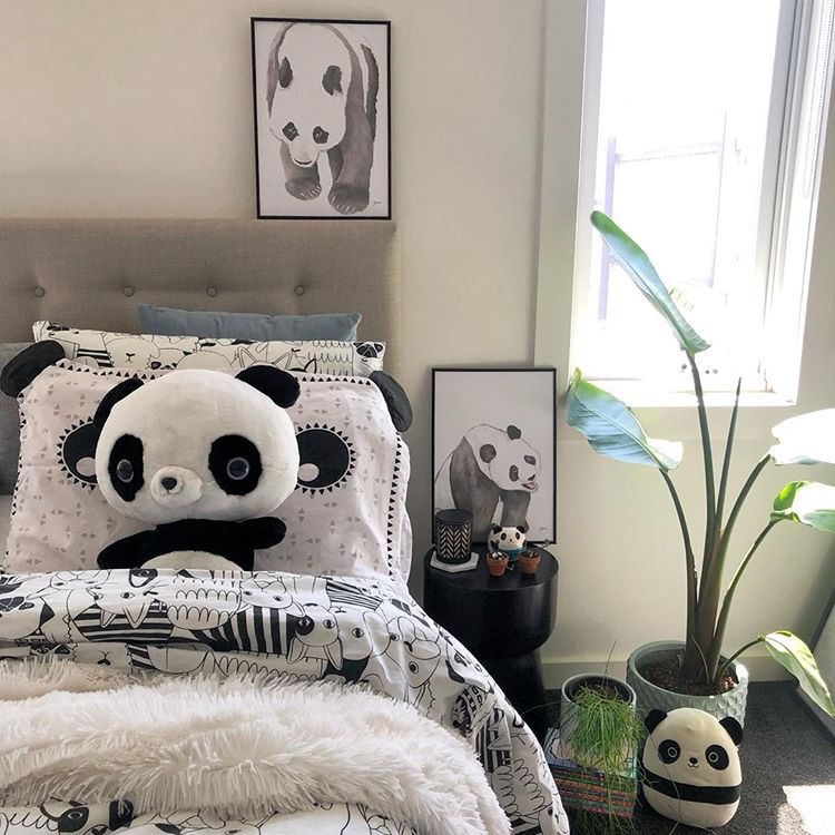 Thumbnail: Bracey the Panda Bear Print