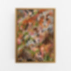 utumns Warm Embrace 1 Art Print | CANVAS oak frame