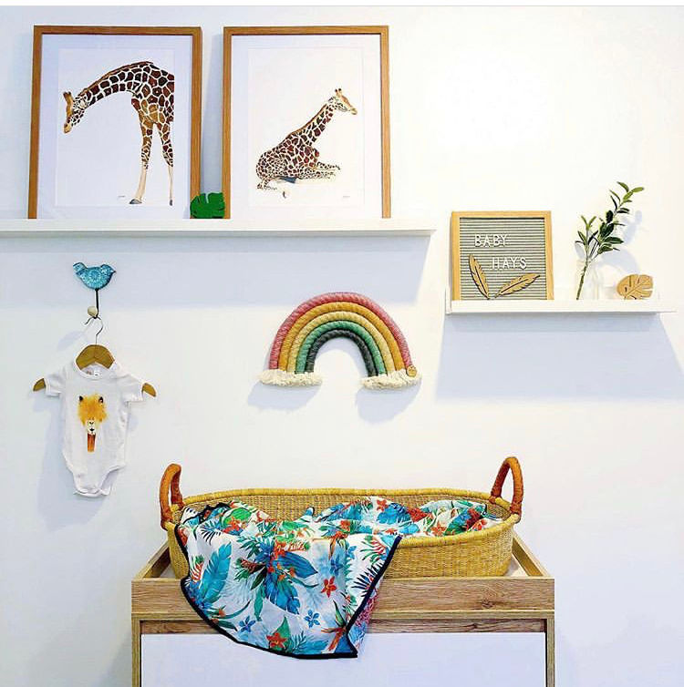 Thumbnail: Geoffrey the Baby Giraffe Print