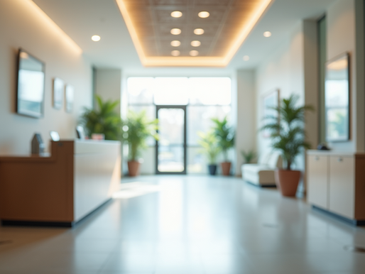 Confident healthcare entrepreneur planning business strategy for a modern medical startup.