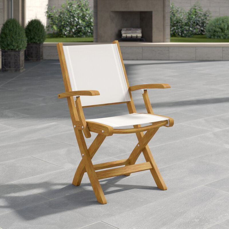 Thumbnail: St. Tropez Folding Arm Chair
