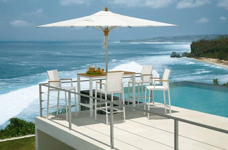 Thumbnail: Barlow Tyrie Aura Counter Height Sling Chair