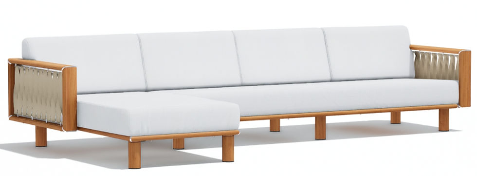 Sail Classic 4 Seater w/ Left Chaise Lounge