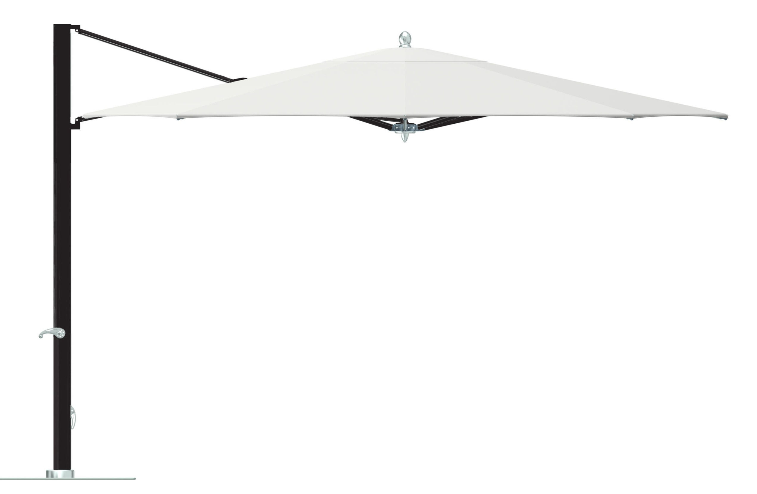 Powder Coated Cantilever Rectangular 8x12