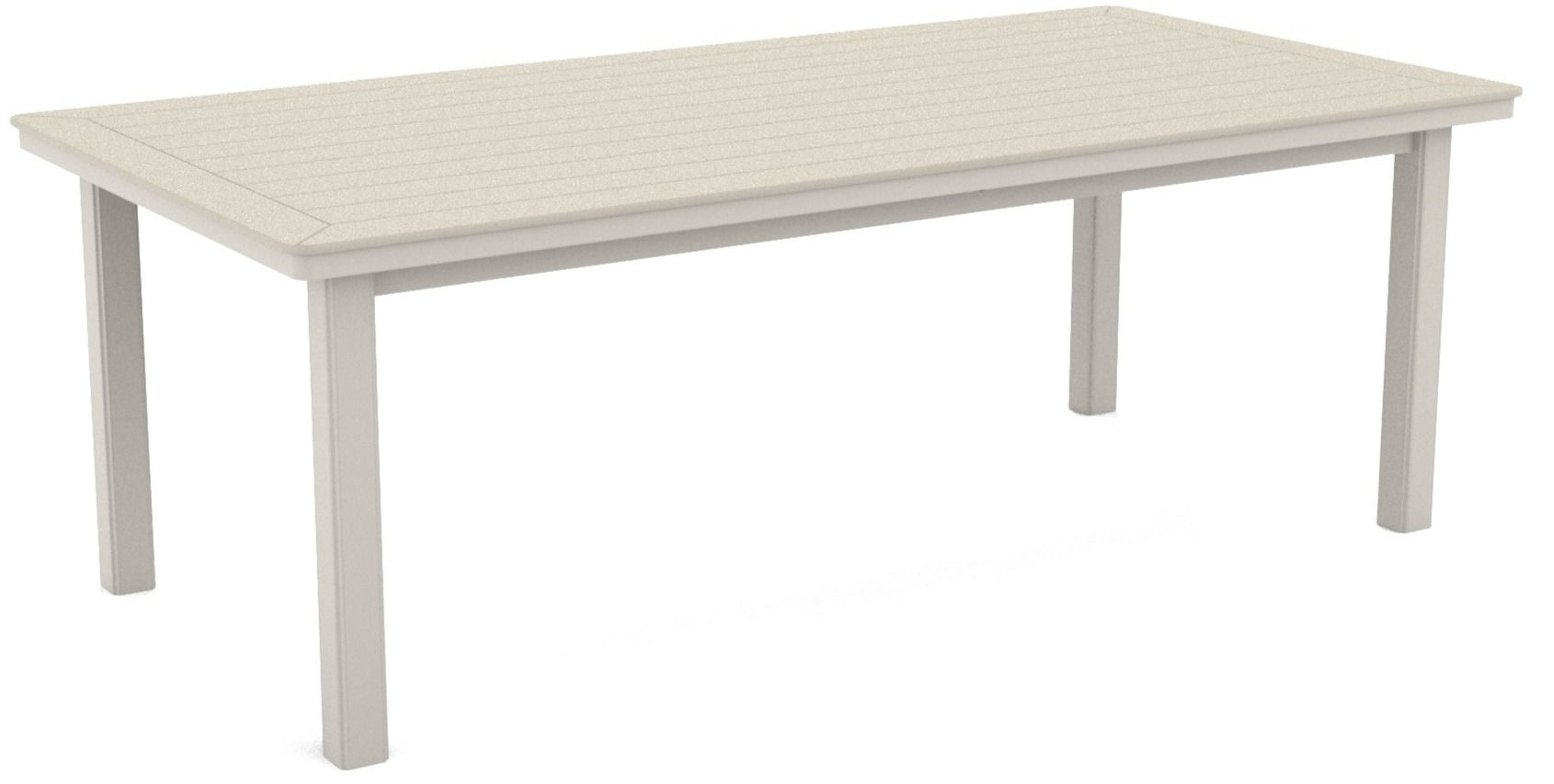 Parsons 96" Rectangle Dining Table w/ Umbrella Hole