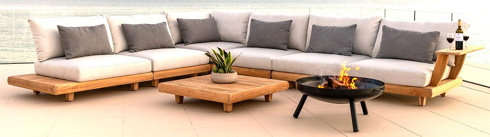 Thumbnail: South Beach Cushion Sectional 4-6 Seats