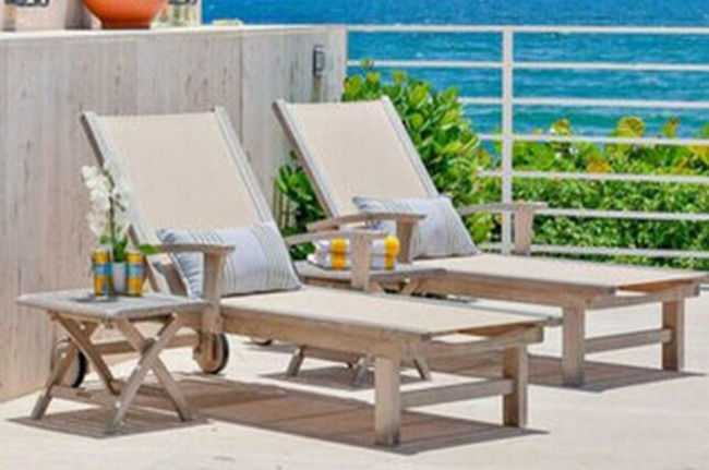 Thumbnail: St. Tropez Chaise Lounge w/arms