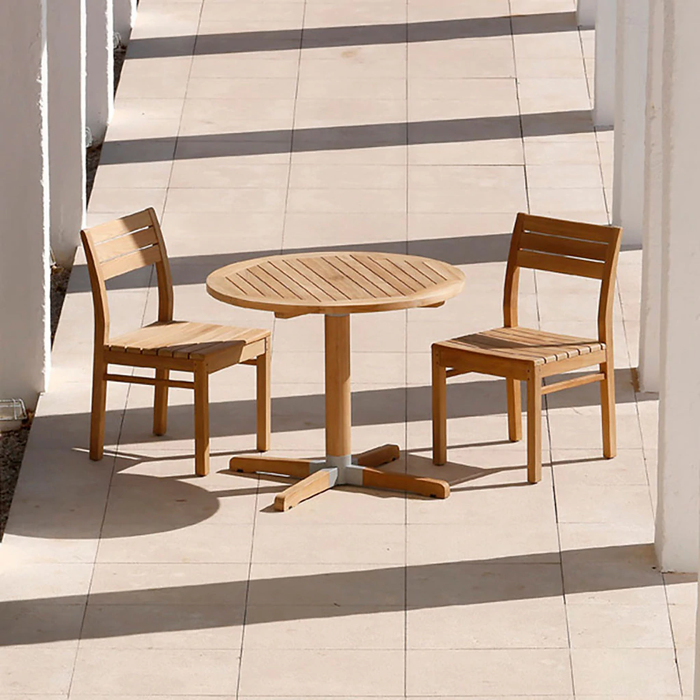Thumbnail: Bermuda Circular Bistro Dining Table