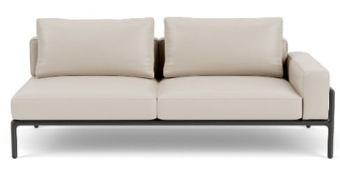 Thumbnail: Moto Right Arm Loveseat Sectional