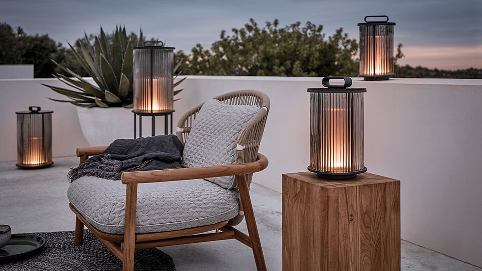 Thumbnail: Ambient Small Glass Lantern