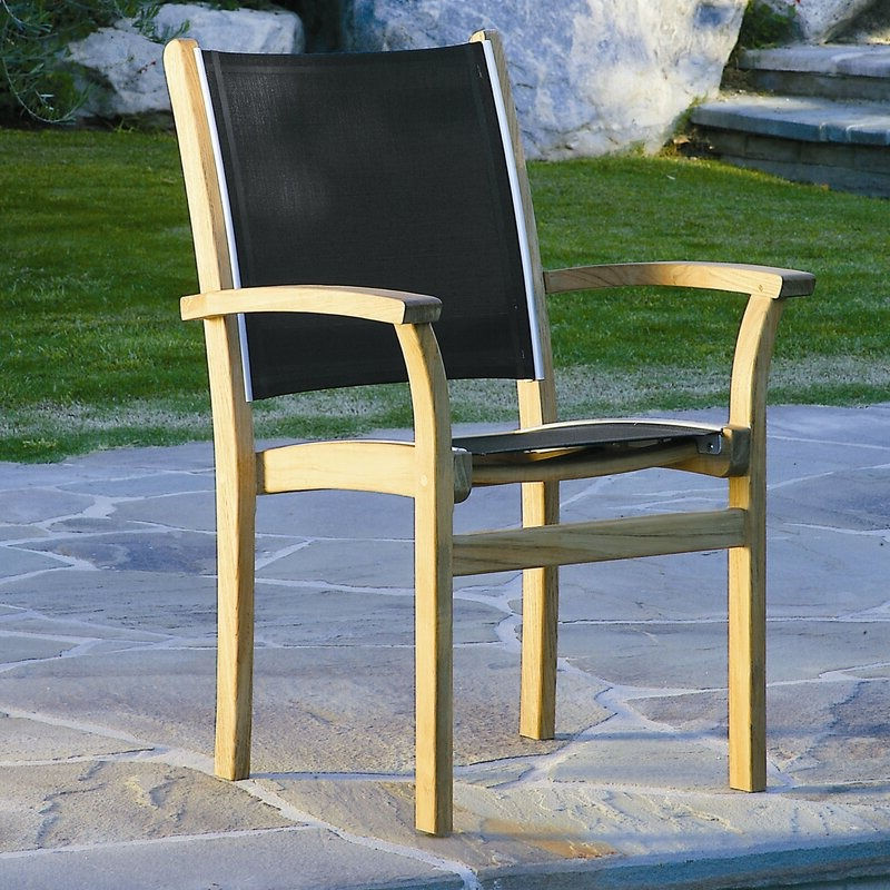 Thumbnail: St. Tropez Stacking Arm Chair
