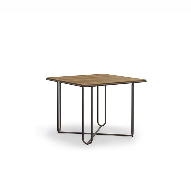 Brown Jordan Walter Lamb 38" Teak Dining Table