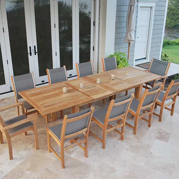 Thumbnail: Hyannis 118"- 82" Rect Extending Dining Table