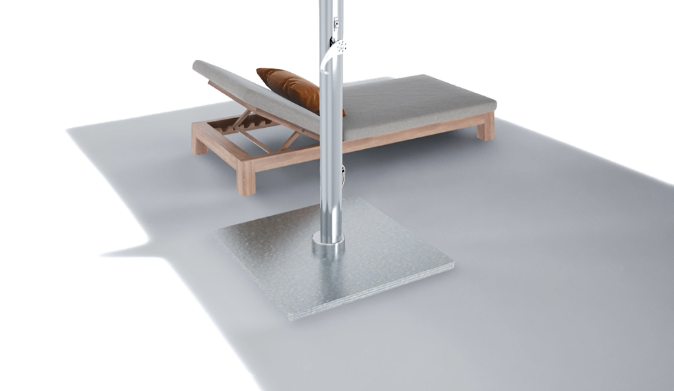 Thumbnail: Rectangular Polished Cantilever 8x12