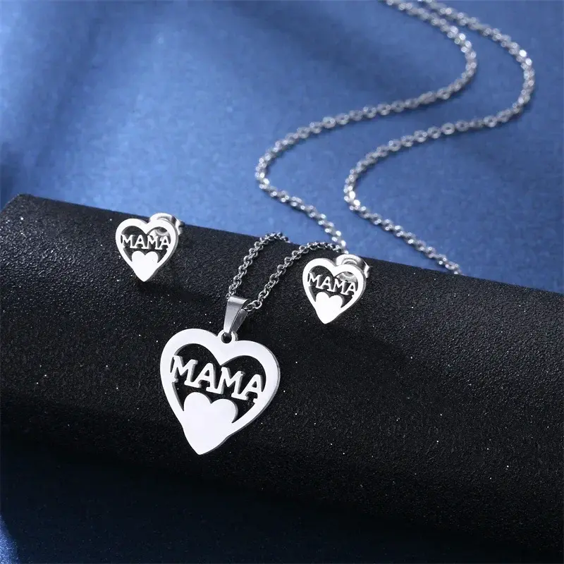 Thumbnail: Mother's Day Mama Letter Pendant Necklace
