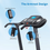 Thumbnail: 12Level Treadmill Auto Incline 2.5HP Folding Treadmill for Home with LCD Monitor