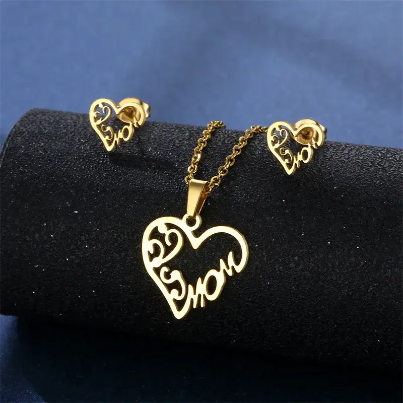 Thumbnail: Mother's Day Mama Letter Pendant Necklace