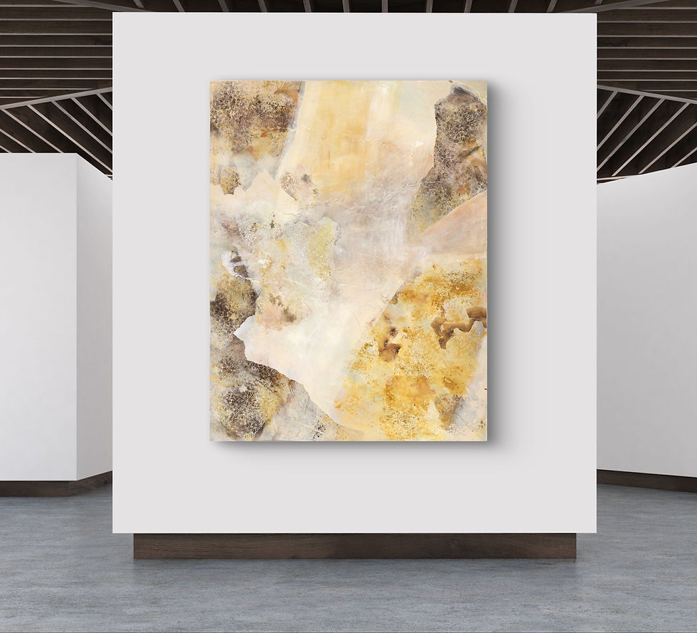 Thumbnail: 'Where We Stood' Original Abstract Painting
