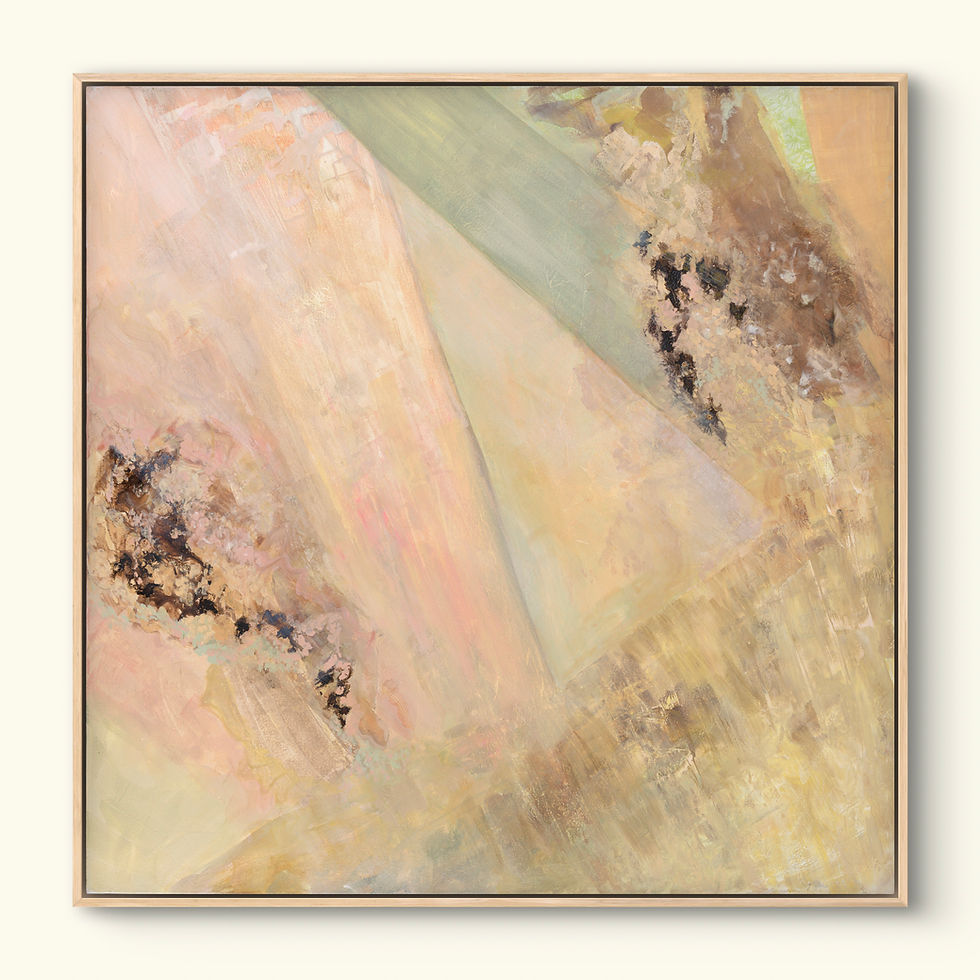 Thumbnail: 'Time & Tide' Abstract Canvas Print