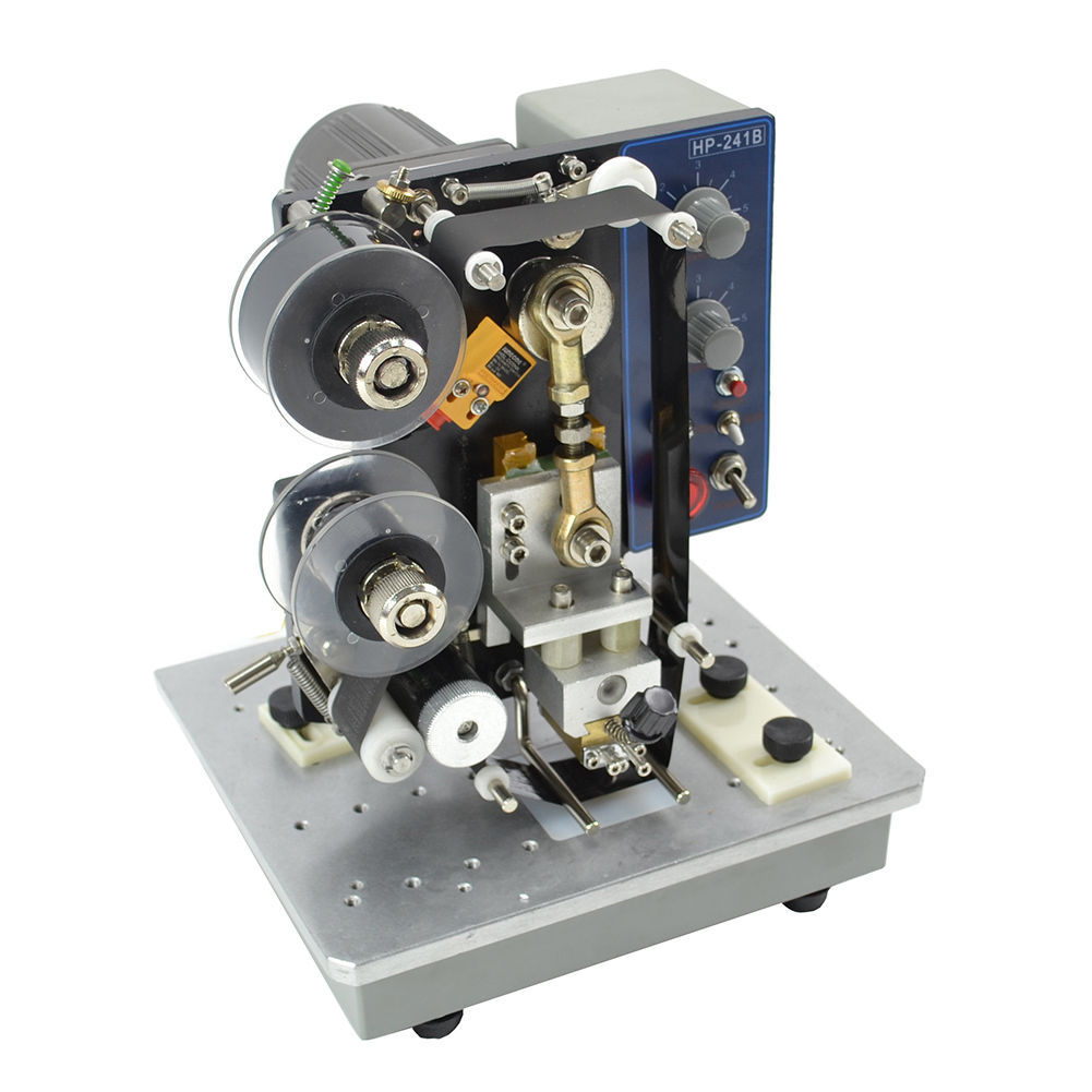 Estampadora de Caducidad y Lote Semiautomatica