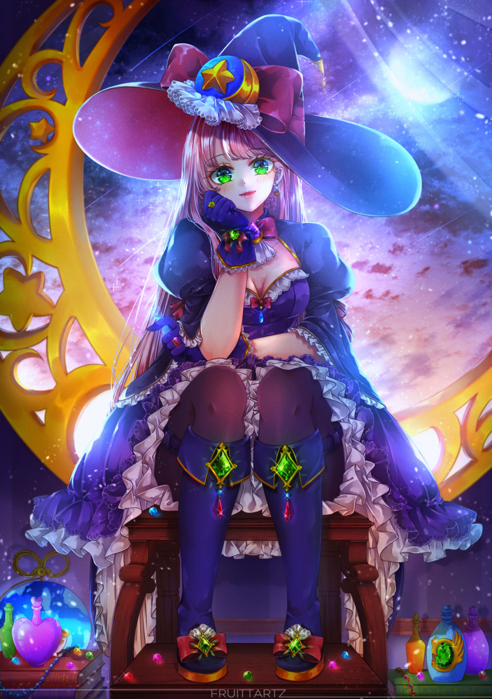 The Witch's Thoughts A5 Print