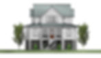 Sea Eagle house plan by custom home design professional for marsh view or coastal lots.