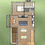 Thumbnail: Downtown house plans for city lots with long design and open floorplan with compact living design. 