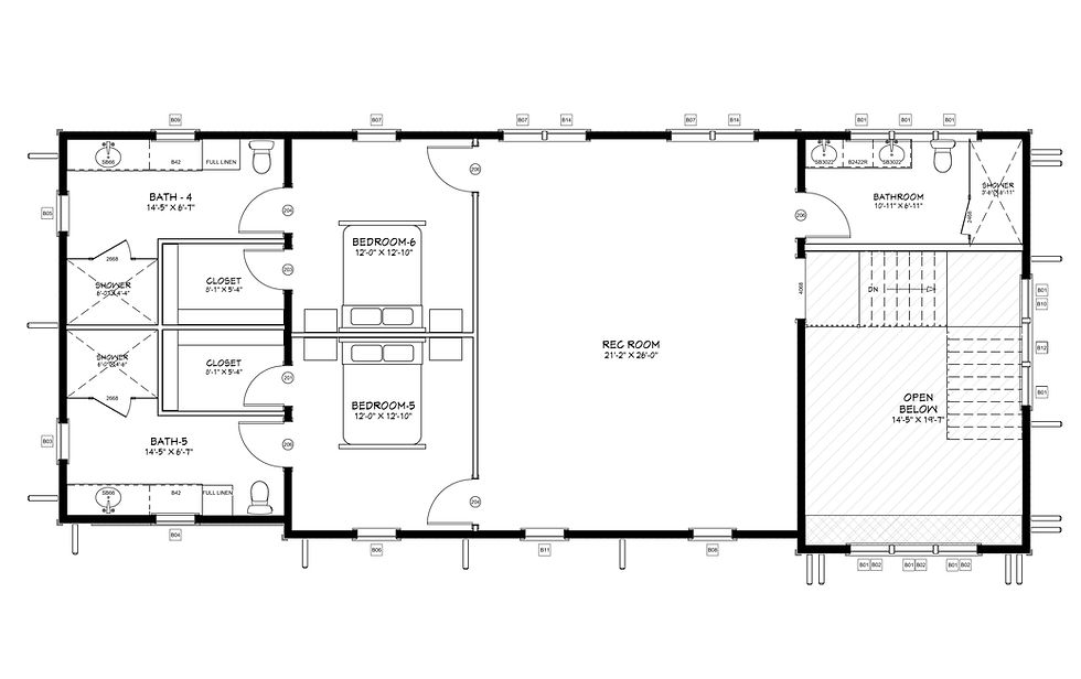 Thumbnail: Darrell Creek coastal mansion with expansive porches for outdoor living and elevated for southeast coastal regions and open floor plan.