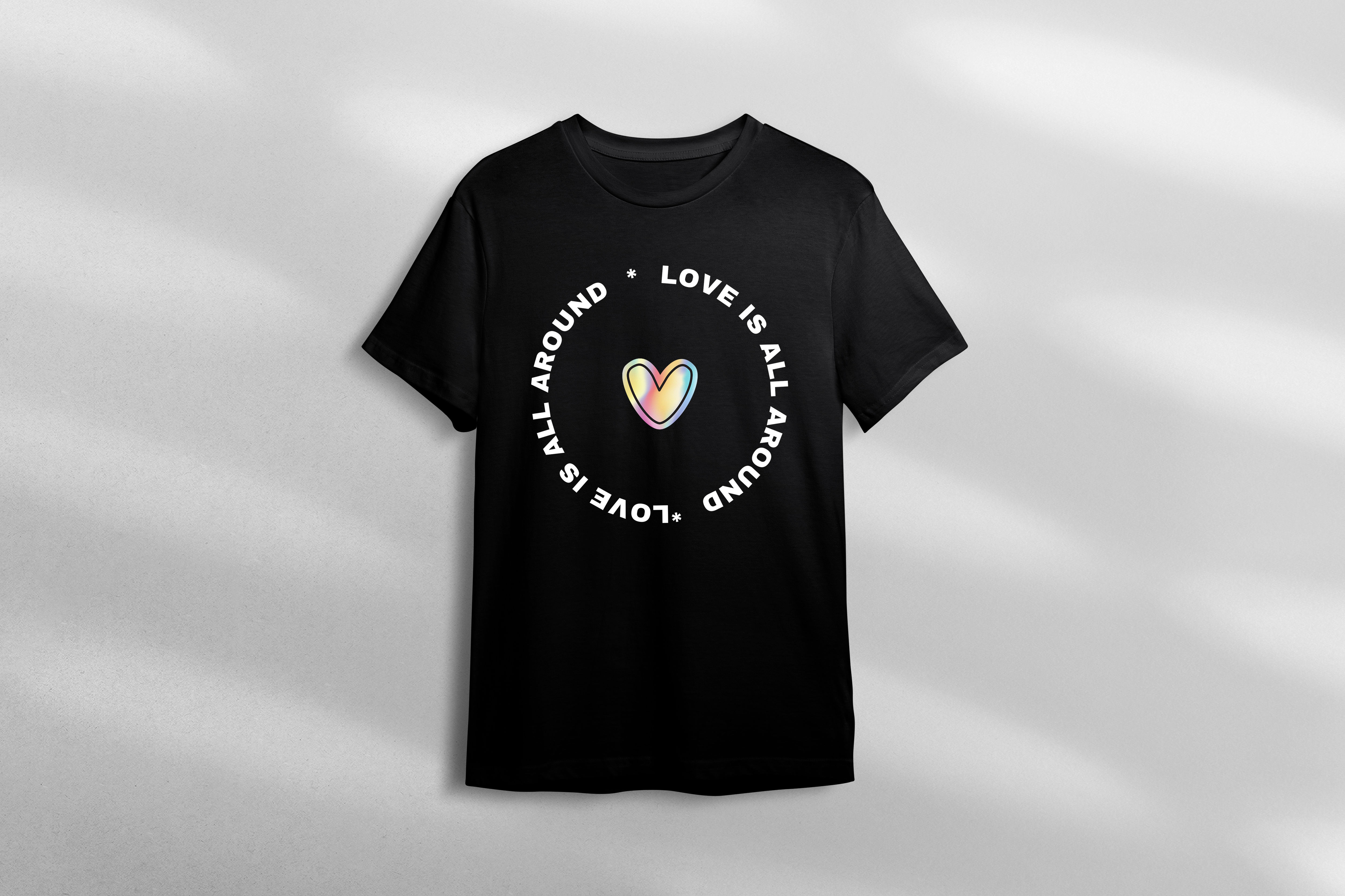 "Love Is All Around" Tshirt