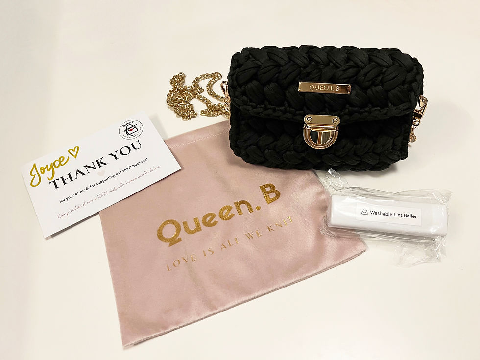 Thumbnail: QUEEN. B Classic Handmade Bag - Mini