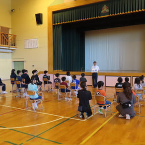 夏季休業明け全校集会
