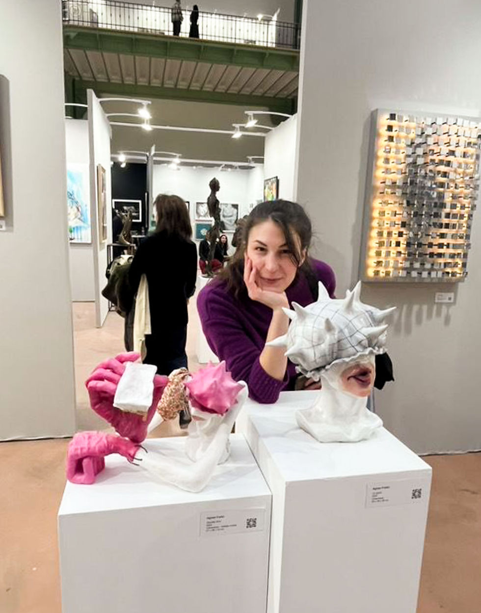 agnes fodor art capital 2025 sculptures en céramique df art project paris france