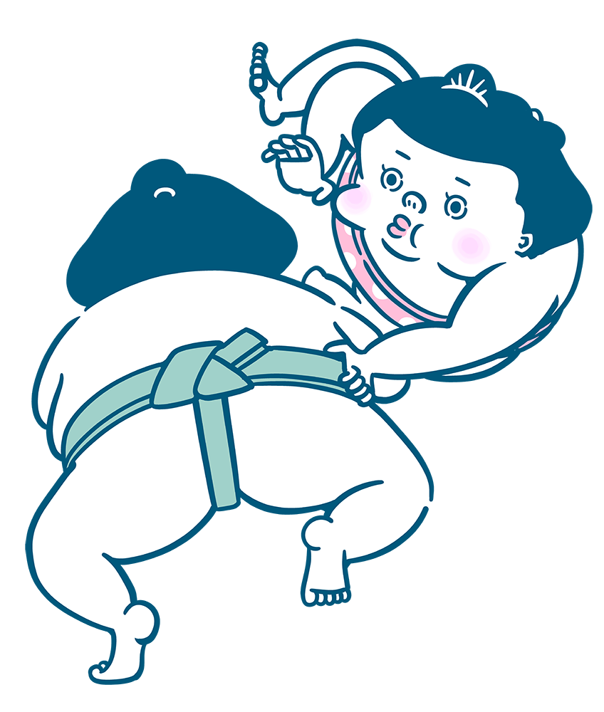序の口くん 相撲そのニ