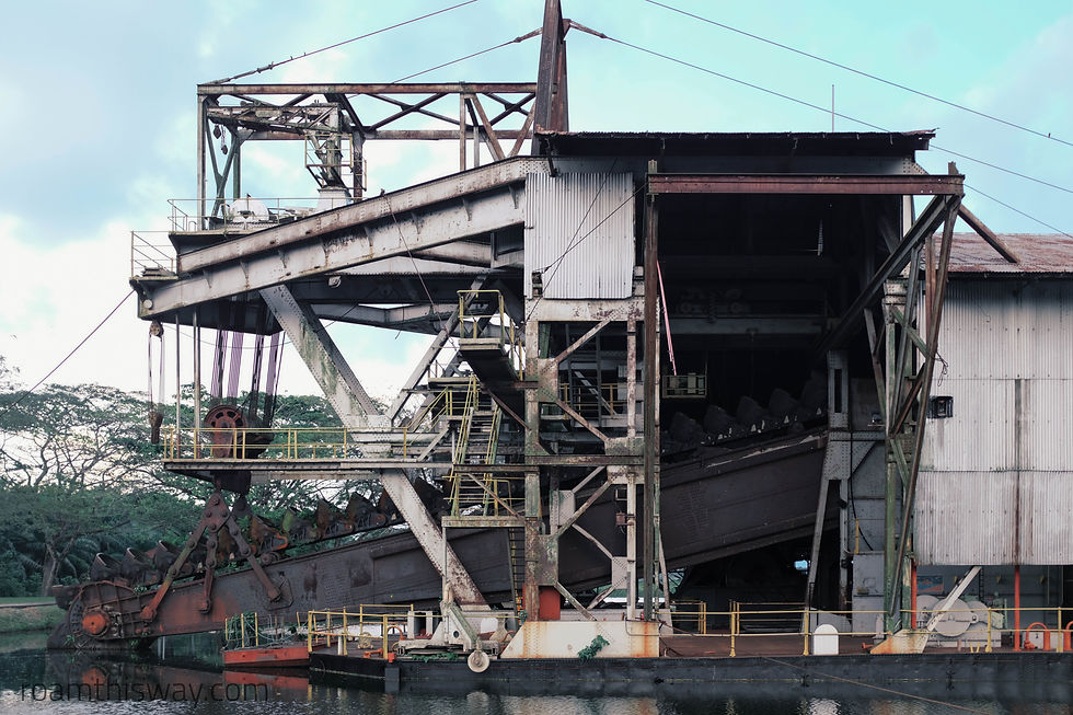 TT5 Tanjung Tualang Dredge side view