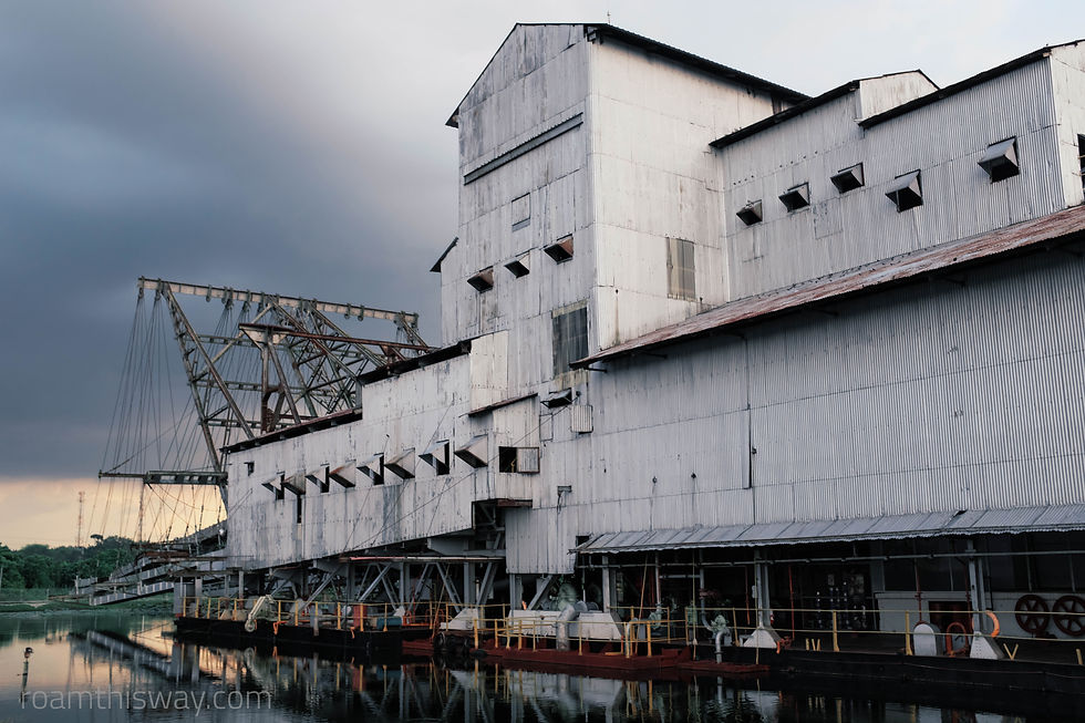 TT5 Tanjung Tualang Dredge side view