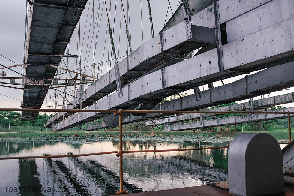 TT5 Tanjung Tualang Dredge stern chutes