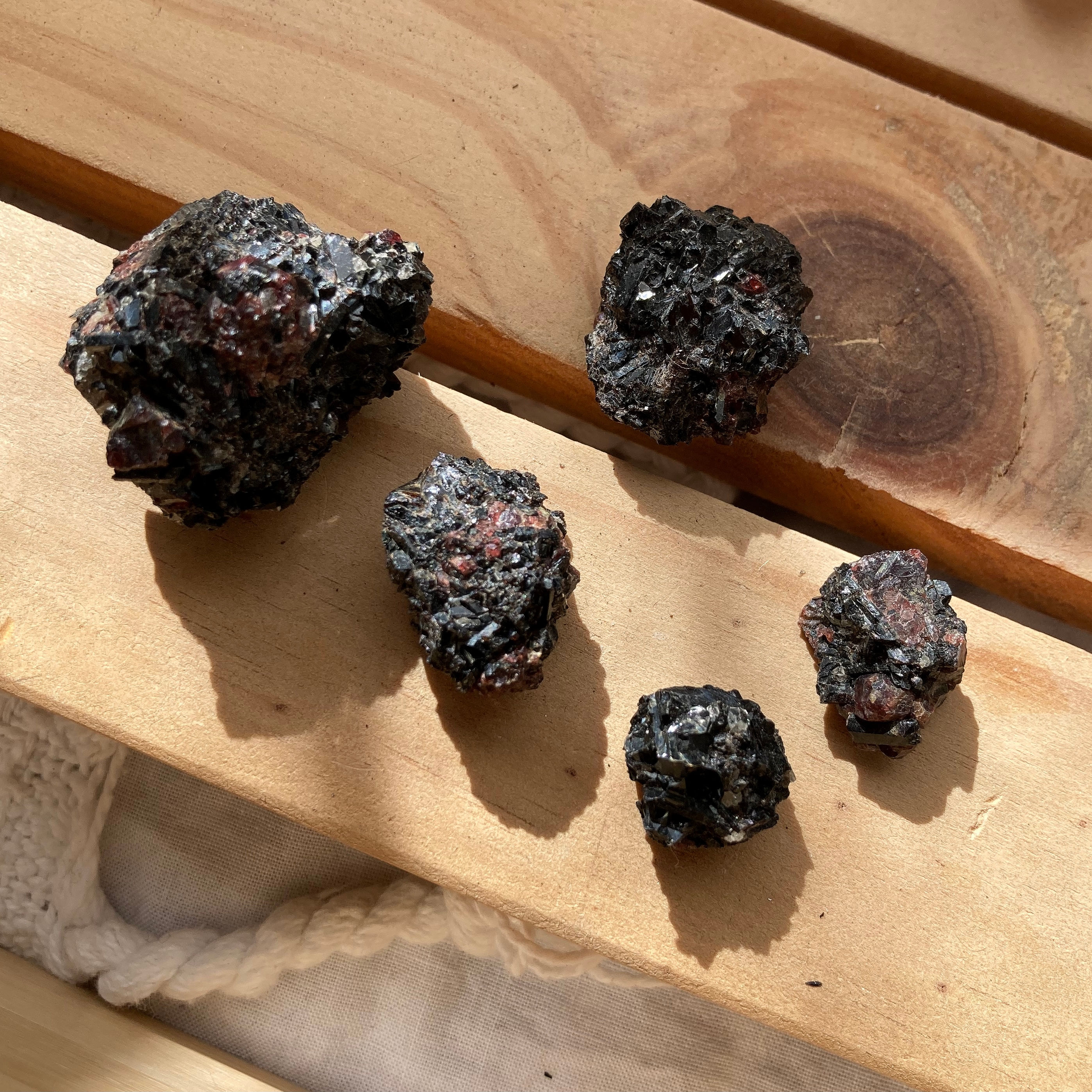 Almandine Garnet in Schist Formation