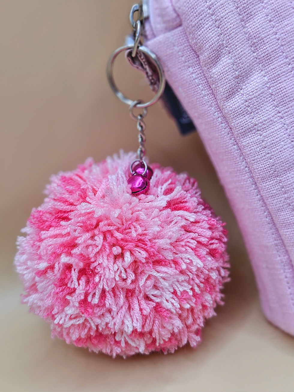 Thumbnail: Peony Sprinkles Jumbo Pom Keyring