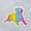 Thumbnail: Rainbow Dog Stickers