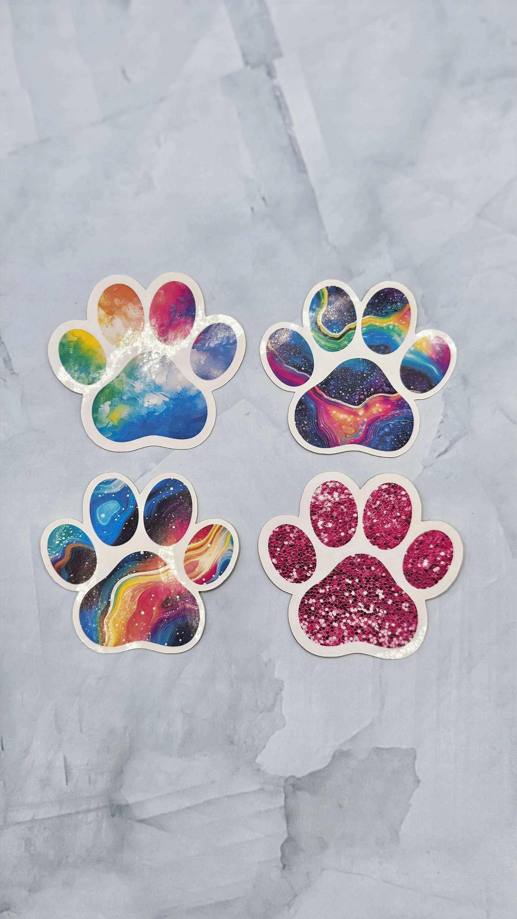 Paw Print Stickers