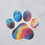 Thumbnail: Paw Print Stickers