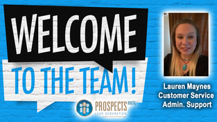 Welcome Lauren Maynes!
