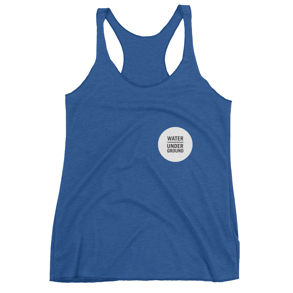 Water Underground Ladies Racerback Tank
