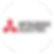 Het logo van mitsubishi
