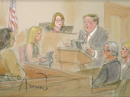Sketches of Court - Court Reporter Sighting
