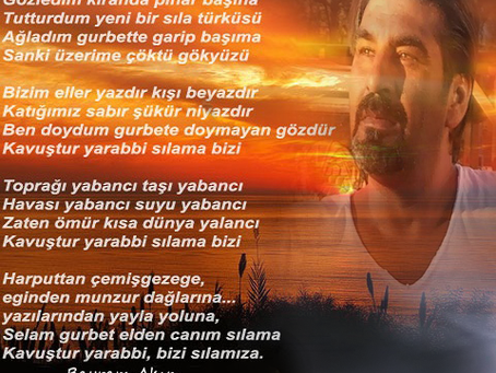 Gurbet elden sılaya...