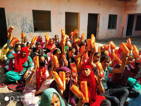 Free Sanitary Pad Donation & Menstrual Hygiene Awareness Camp |Meerut|30 October 2021