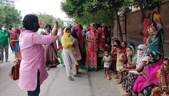 Pad Distribution & Menstrual Hygiene Awareness Camp| Noida| 26th June 2021