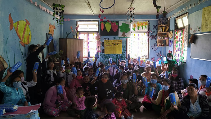 Free Sanitary Pad Donation & Menstrual Hygiene Awareness Camp |Sikkim |2 November 2021