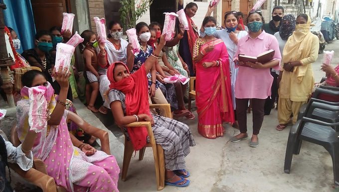 Pad Distribution & Menstrual Hygiene Awareness Camp| Delhi| 30th June 2021